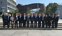 Group photo of representatives of CUHK and Guangzhou Municipal Development and Reform Commission